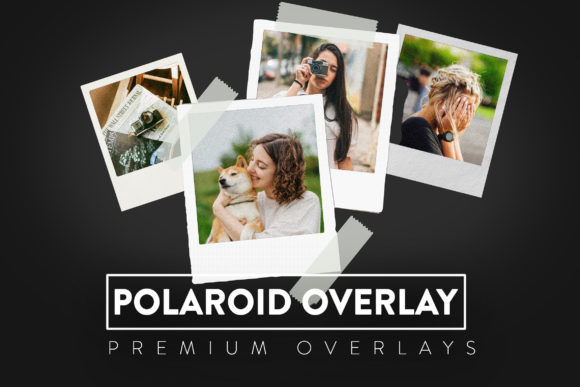 Download 50 Polaroid Frames Overlay - Polaroid Collection