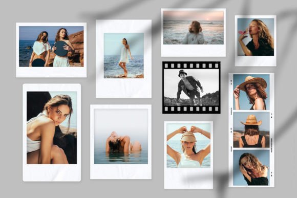 Download Polaroid Frames PNG Overlay - Polaroid Collection