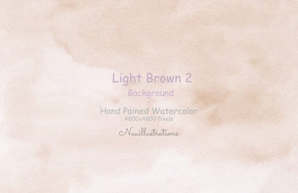 Download Light Brown Beige Watercolor Background - Watercolor Collection