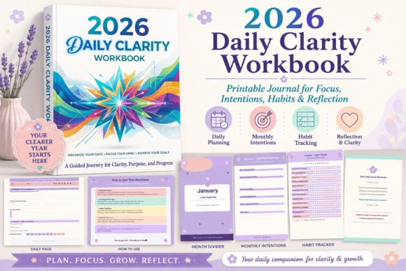 Download 2026 Daily Clarity Workbook - Premium Resources