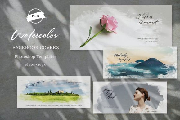 Download Watercolor Facebook Covers - Watercolor Collection
